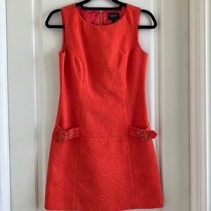 Laundry by Shelli Segal, Los Angeles Gorgeous orange dress-EUC